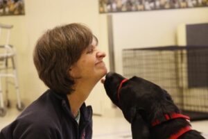 Ellen tells about Maggie in her #tales2Inspire story, a service dog who insires us all.